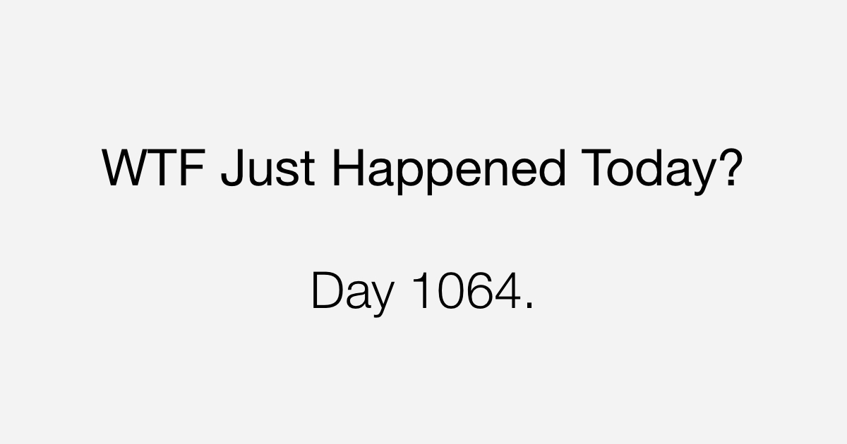 Day 1064: "Trump is disqualified from holding the office of President ...